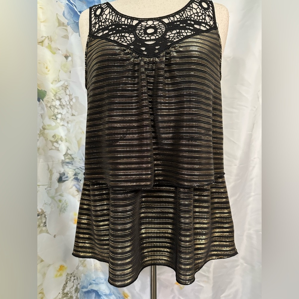 Signature Studio Black Tank Top